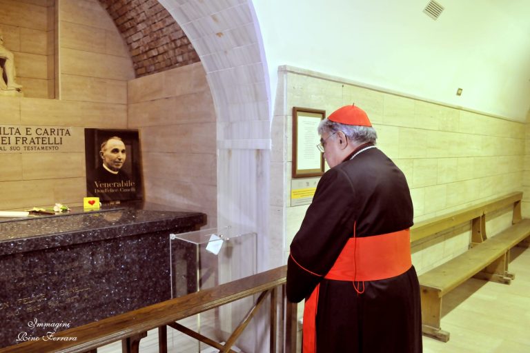 Il Card. Marcello Semeraro in visita sui luoghi del Venerabile Don Felice Canelli e consegna del Decreto di Venerabilità