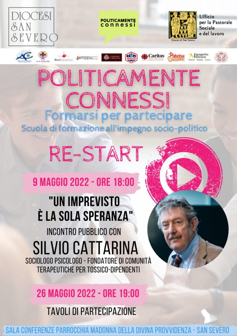 Secondo incontro di POLITIC@MENTE CONNESSI, Scuola diocesana di formazione all’impegno socio-politico