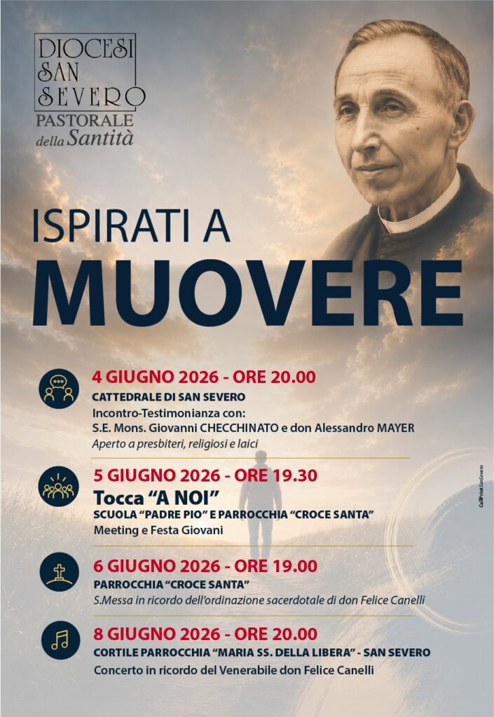 Ispirati a muovere: 4 eventi per il 5° anniversario del Decreto di Venerabilità di Don Felice Canelli